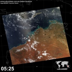 Level 1B Image at: 0525 UTC