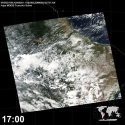 Level 1B Image at: 1700 UTC