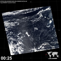 Level 1B Image at: 0025 UTC