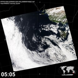 Level 1B Image at: 0505 UTC