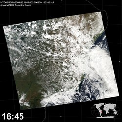 Level 1B Image at: 1645 UTC