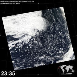 Level 1B Image at: 2335 UTC