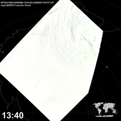 Level 1B Image at: 1340 UTC