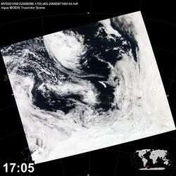 Level 1B Image at: 1705 UTC