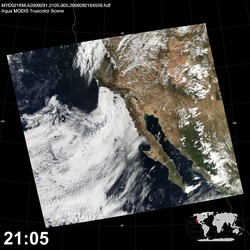 Level 1B Image at: 2105 UTC