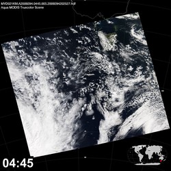 Level 1B Image at: 0445 UTC