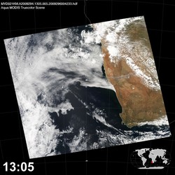 Level 1B Image at: 1305 UTC