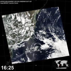 Level 1B Image at: 1625 UTC