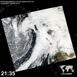 Level 1B Image at: 2135 UTC