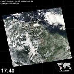 Level 1B Image at: 1740 UTC