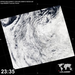 Level 1B Image at: 2335 UTC