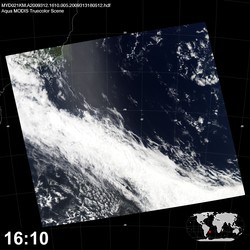 Level 1B Image at: 1610 UTC