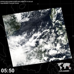 Level 1B Image at: 0550 UTC