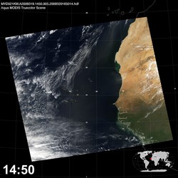 Level 1B Image at: 1450 UTC