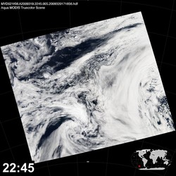 Level 1B Image at: 2245 UTC