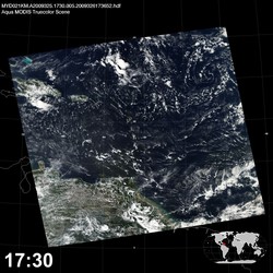 Level 1B Image at: 1730 UTC