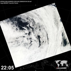 Level 1B Image at: 2205 UTC