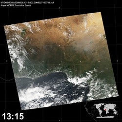 Level 1B Image at: 1315 UTC