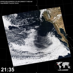 Level 1B Image at: 2135 UTC