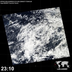 Level 1B Image at: 2310 UTC