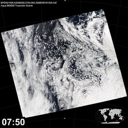 Level 1B Image at: 0750 UTC