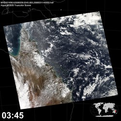 Level 1B Image at: 0345 UTC