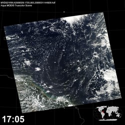 Level 1B Image at: 1705 UTC