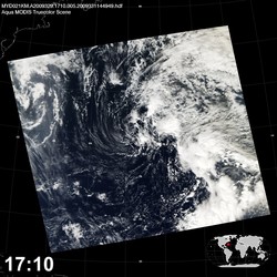 Level 1B Image at: 1710 UTC