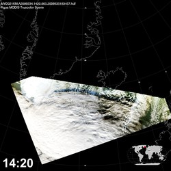 Level 1B Image at: 1420 UTC