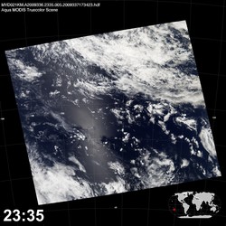 Level 1B Image at: 2335 UTC