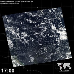 Level 1B Image at: 1700 UTC