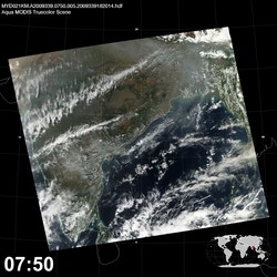 Level 1B Image at: 0750 UTC