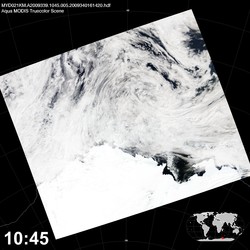 Level 1B Image at: 1045 UTC