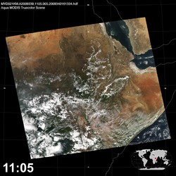 Level 1B Image at: 1105 UTC