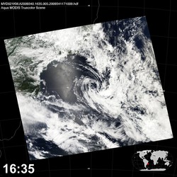 Level 1B Image at: 1635 UTC