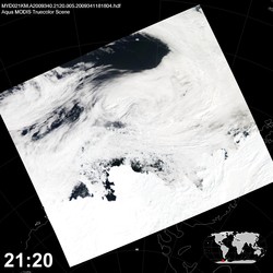 Level 1B Image at: 2120 UTC