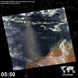 Level 1B Image at: 0550 UTC