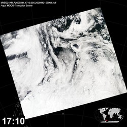 Level 1B Image at: 1710 UTC