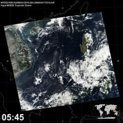 Level 1B Image at: 0545 UTC