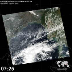 Level 1B Image at: 0725 UTC