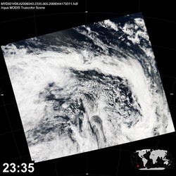 Level 1B Image at: 2335 UTC