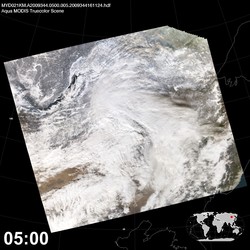 Level 1B Image at: 0500 UTC