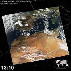 Level 1B Image at: 1310 UTC