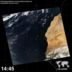 Level 1B Image at: 1445 UTC