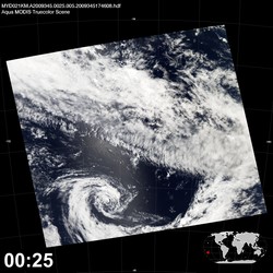 Level 1B Image at: 0025 UTC