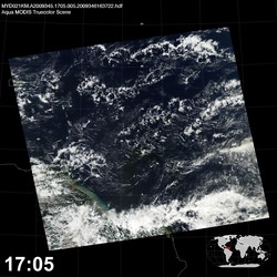 Level 1B Image at: 1705 UTC