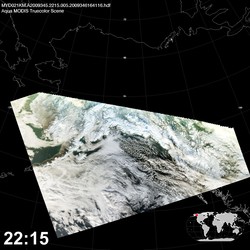 Level 1B Image at: 2215 UTC