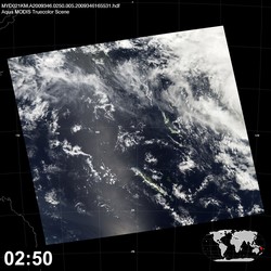 Level 1B Image at: 0250 UTC