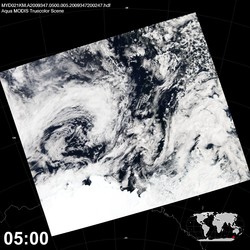 Level 1B Image at: 0500 UTC