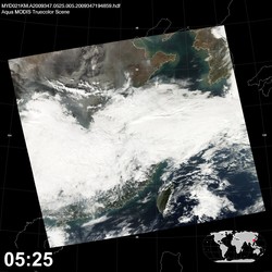 Level 1B Image at: 0525 UTC